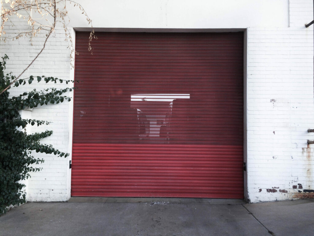 old noisy garage doors