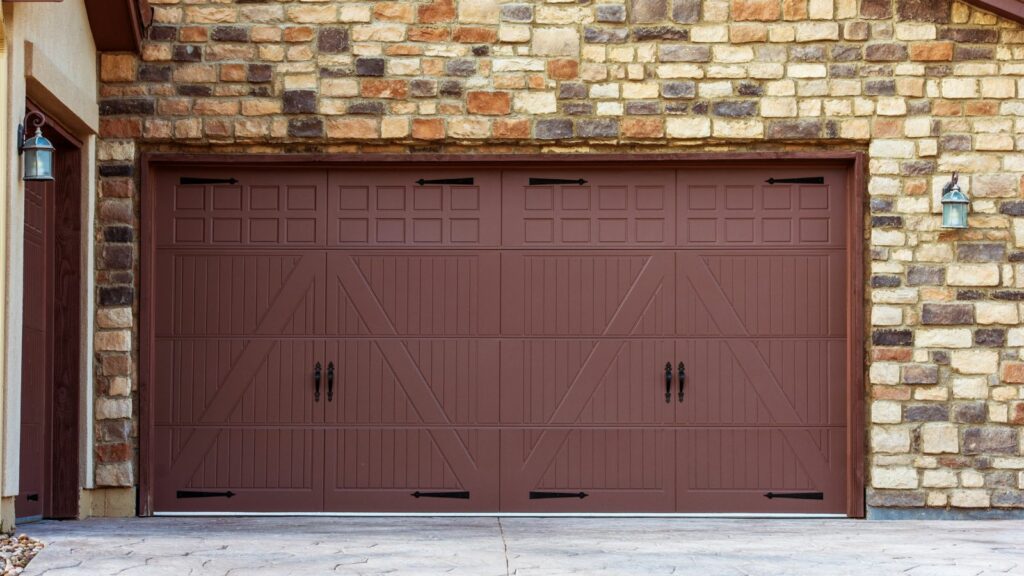 Brown Residential Garage Door